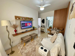 Apartamento 90m da praia, com estacionamento no local, wifi grátis, próximo ao shopping e centro da cidade